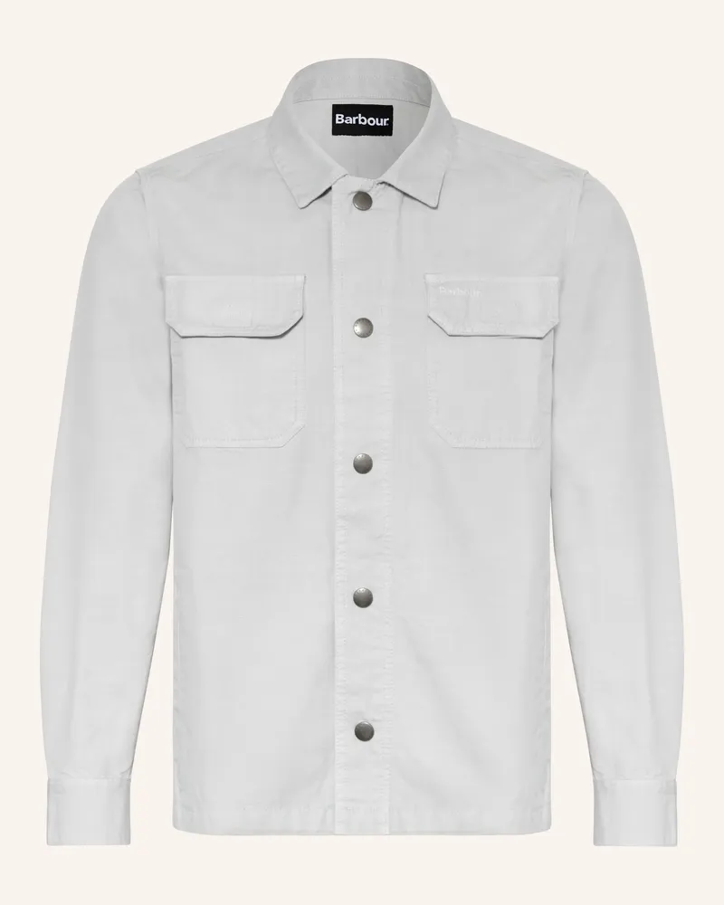 Barbour Overshirt DRAFTMEN Hellblau