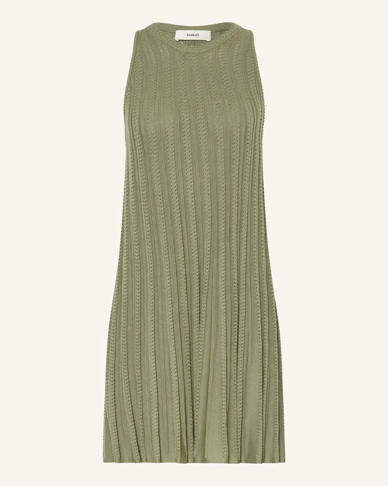 ba&sh Strickkleid Sinnta gruen Oliv