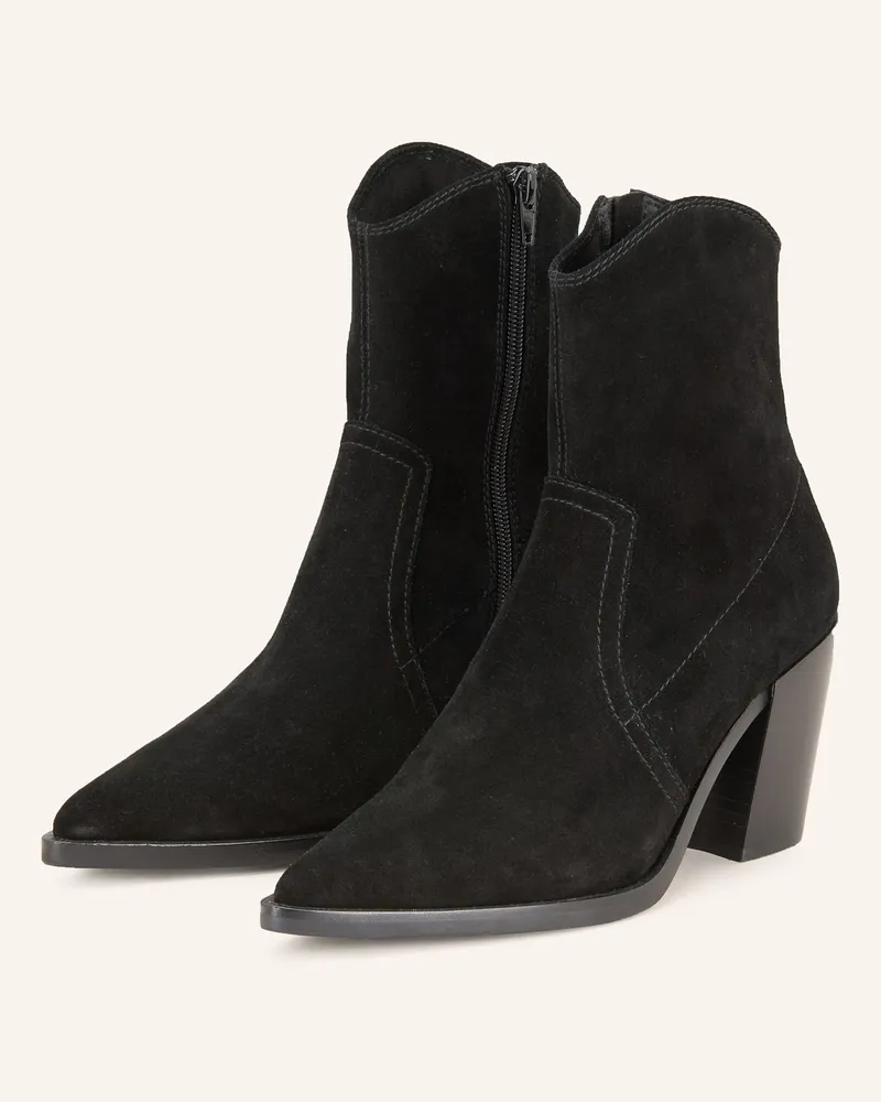 Jeffrey Campbell Cowboy Boots Jolena schwarz Schwarz