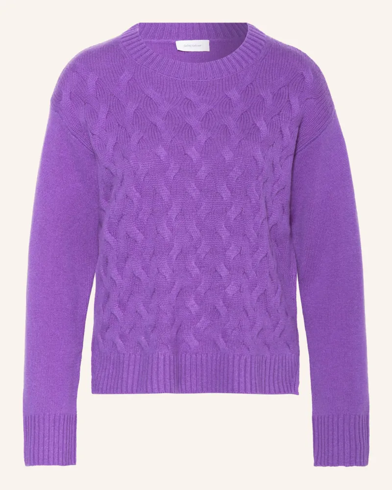 Darling Harbour Pullover mit Cashmere Lila