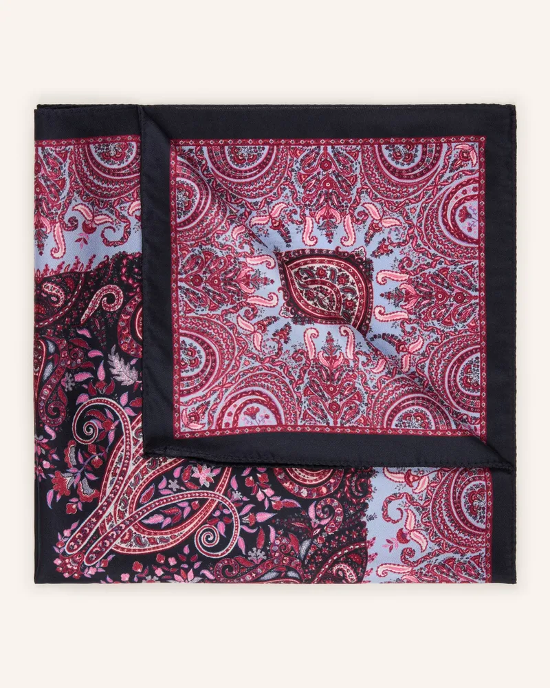 Etro Einstecktuch rot Dunkelrot