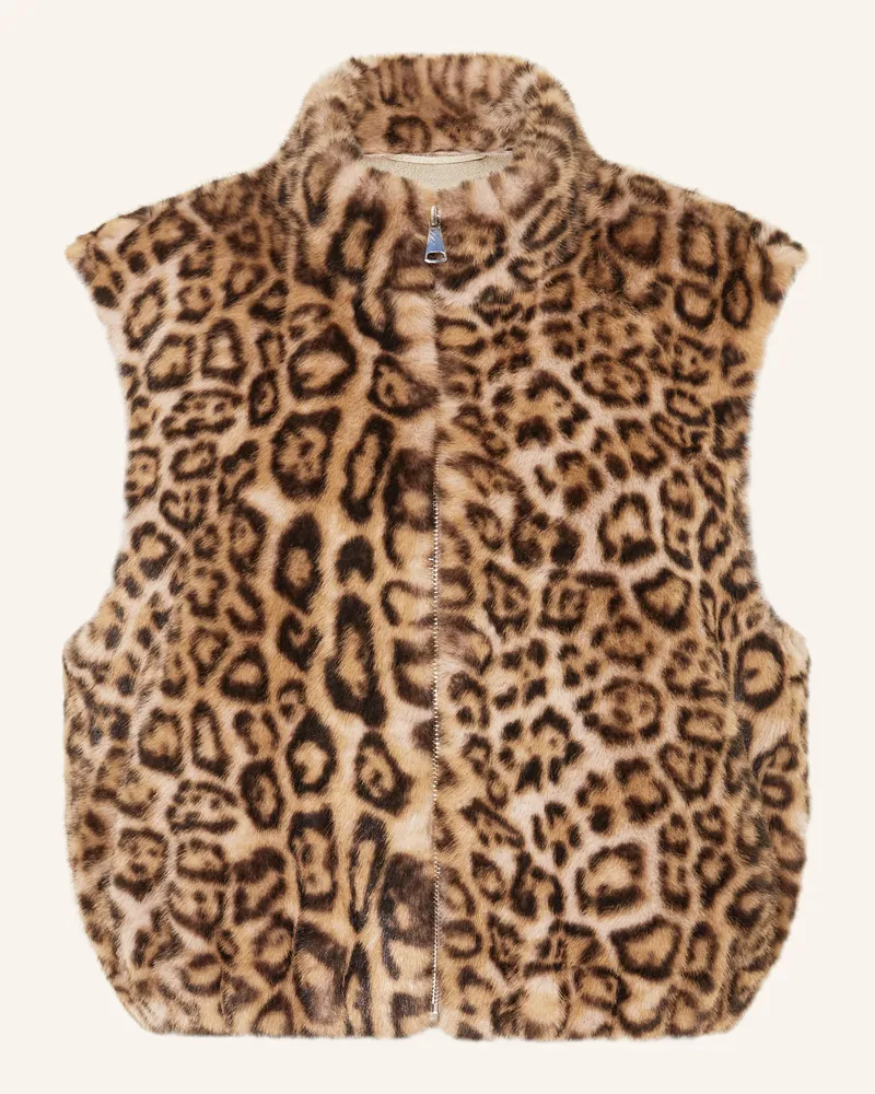 Darling Harbour Kunstfell-Weste Leo