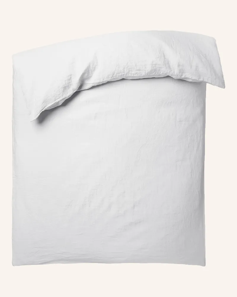 Zoeppritz Bettbezug Stay Aus Leinen grau Hellgrau