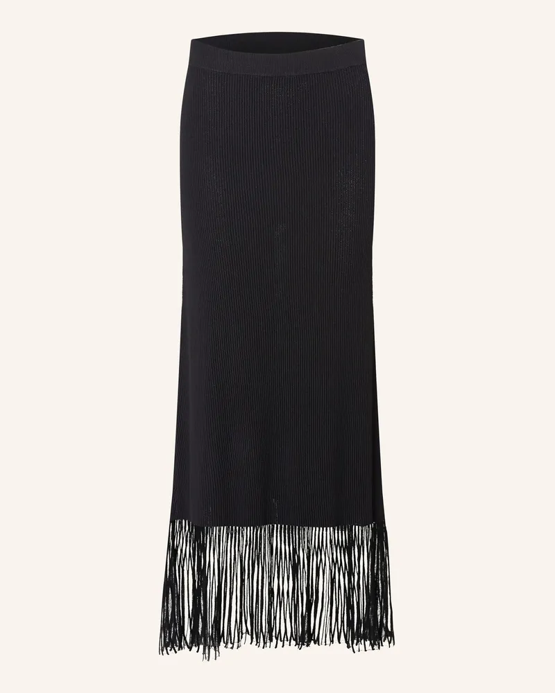 Claudie Pierlot Strickrock schwarz Schwarz