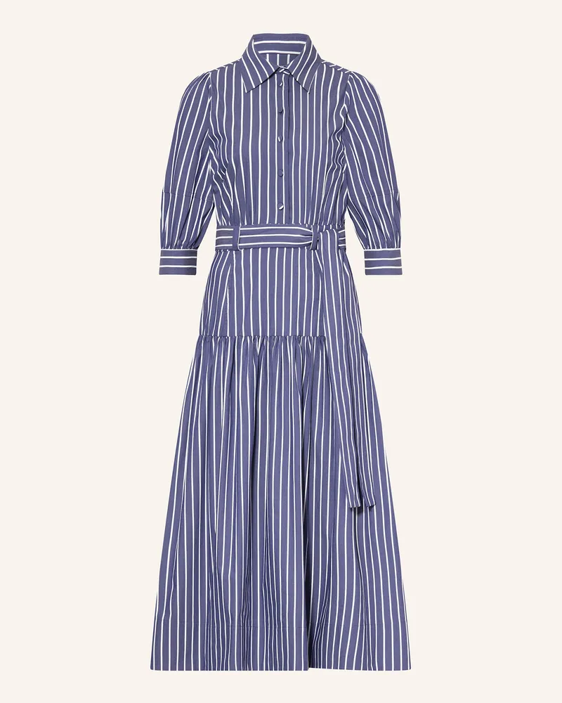 Kudibal Hemdblusenkleid Mit 3/4-Arm blau Dunkelblau