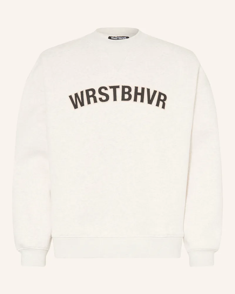 WRSTBHVR Sweatshirt LUZON Weiss