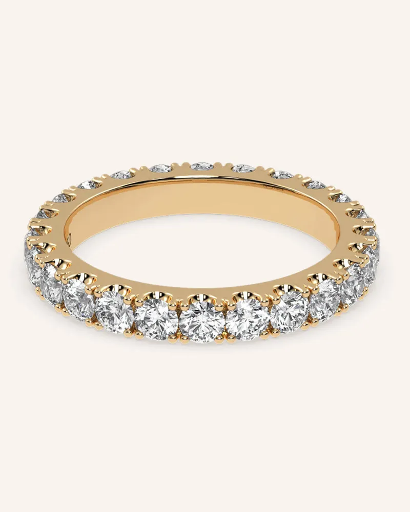 VEYNOU Ring Memory Aus 18 Karat Gelbgold Mit 1,68ct. Lab-Grown Diamanten gold Gold