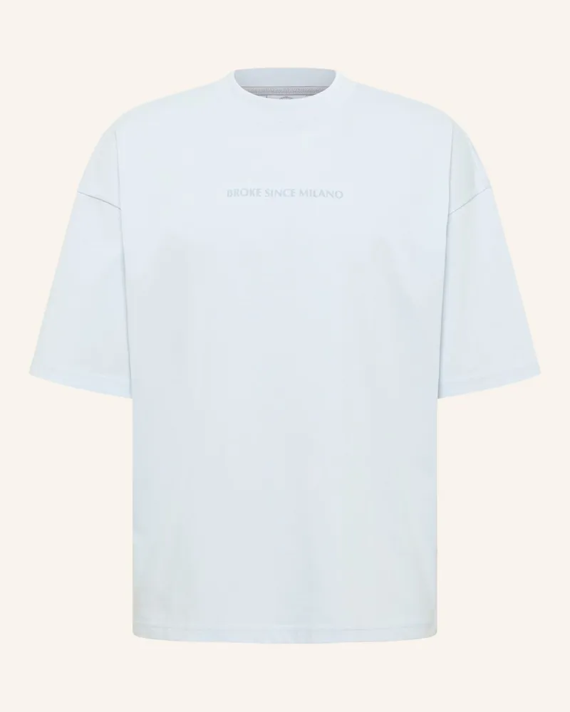 Carlo Colucci T-Shirt - Clean Capsule Farris blau Hellblau