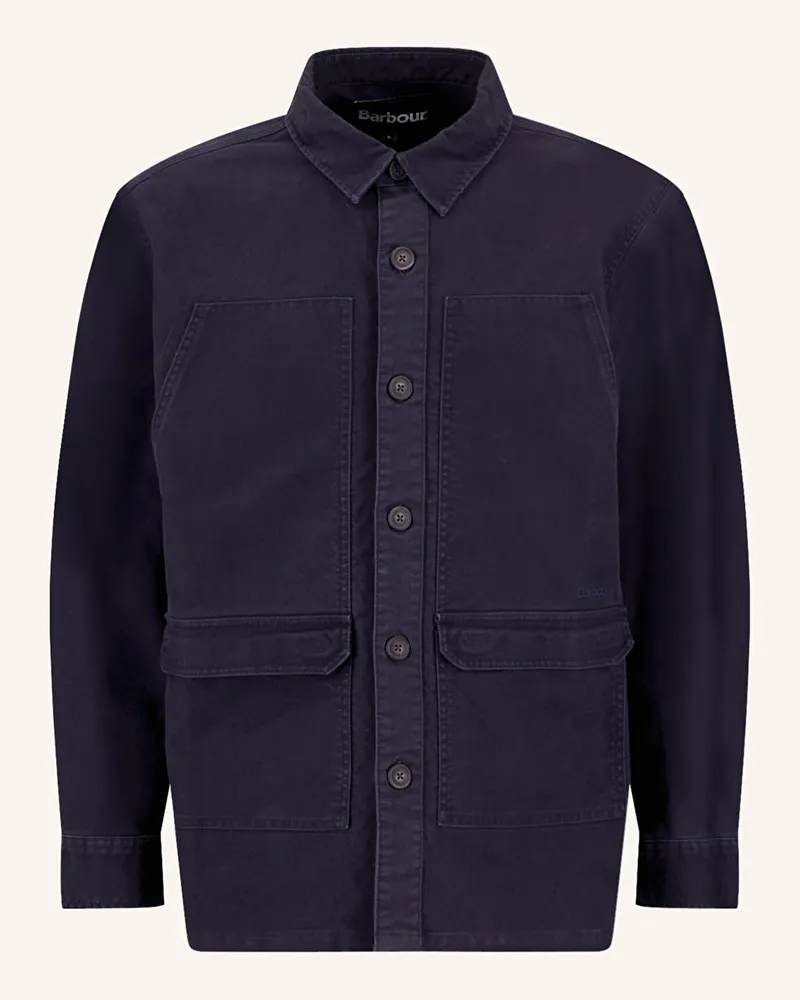 Barbour Overjacket Newbirch blau Dunkelblau