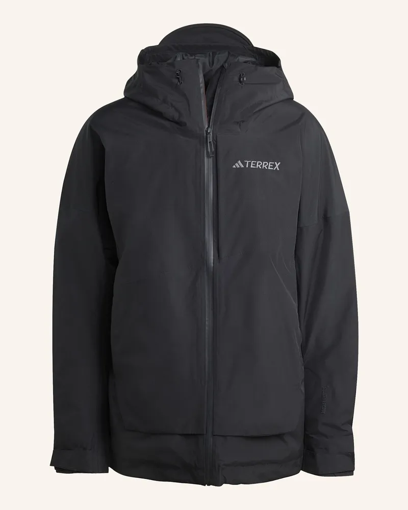adidas TERREX XPLORIC 2 LAYER INSULATED CLIMAPROOF JACKE Schwarz