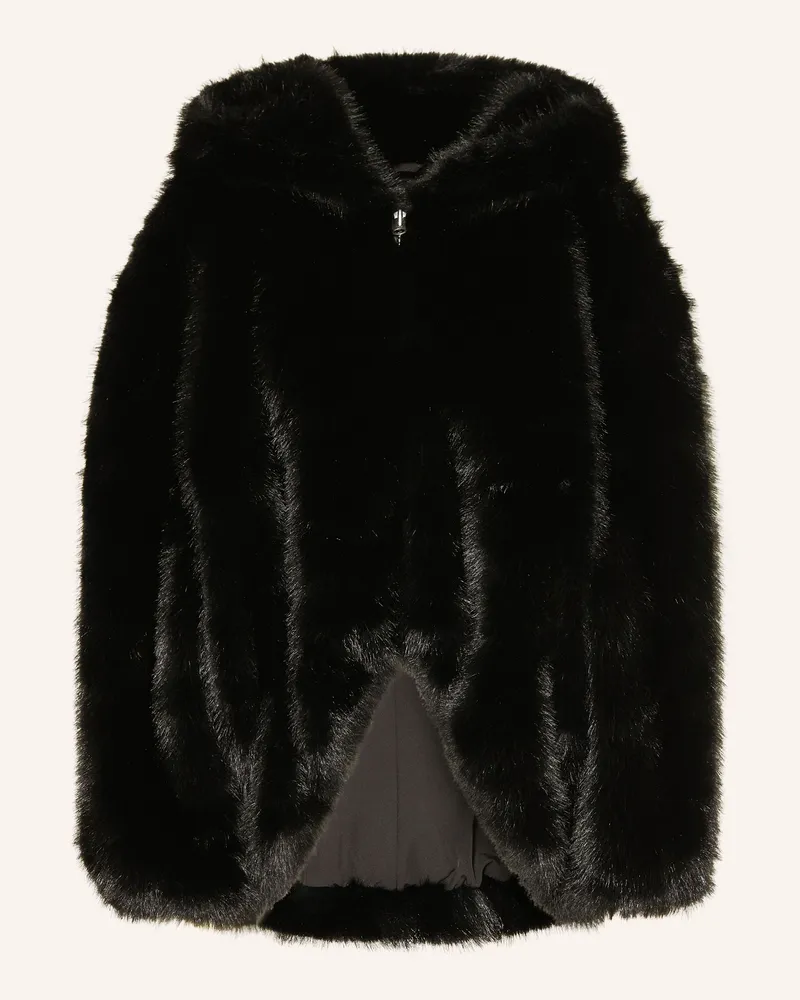 MEOTINE Kunstfell-Jacke WILMA Schwarz