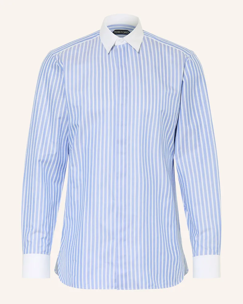 Tom Ford Hemd Slim Fit blau Hellblau