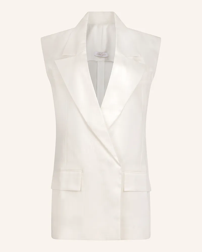 Helene Galwas Oversized-Weste Aus Festem Lyocell Ivy weiss Weiss