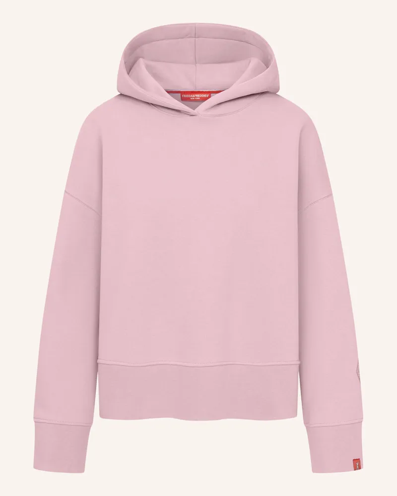 Frieda & Freddies Oversized-Hoodie rosa Rosé