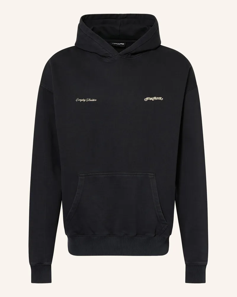 PEGADOR Oversized-Hoodie Ernem schwarz Schwarz