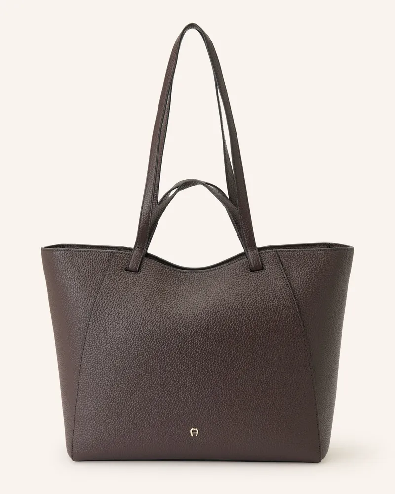 Aigner Shopper Pura braun Dunkelbraun