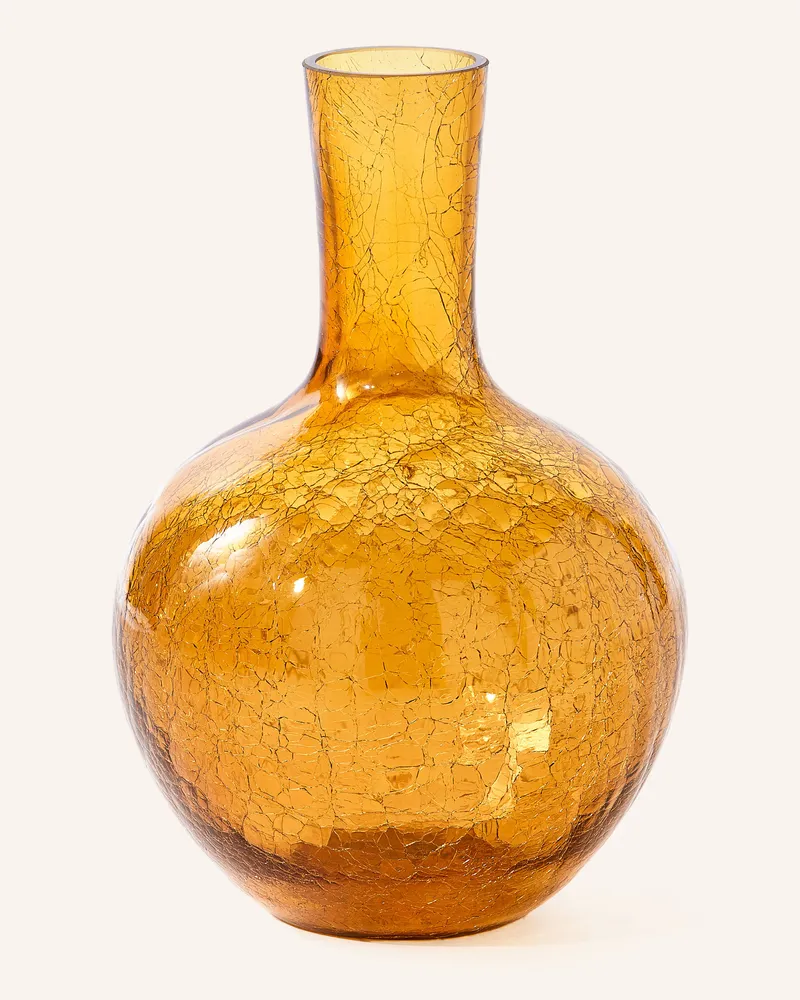 POLSPOTTEN Vase BALL BODY S Gelb
