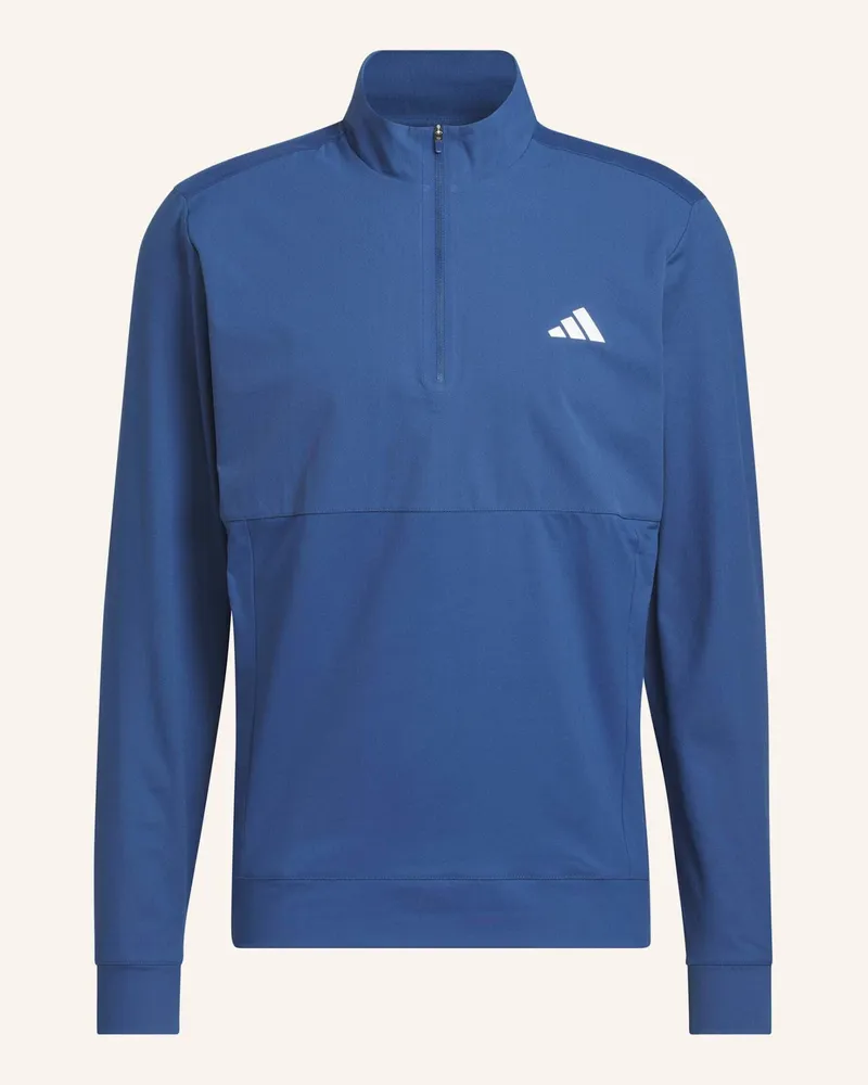 adidas ULTIMATE365 TOUR QUARTER-ZIP PULLOVER Blau