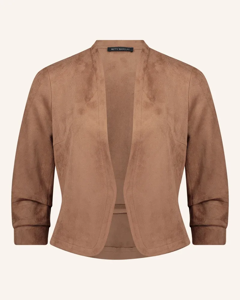 Betty Barclay Jacke Mit 3/4-Arm braun Cognac