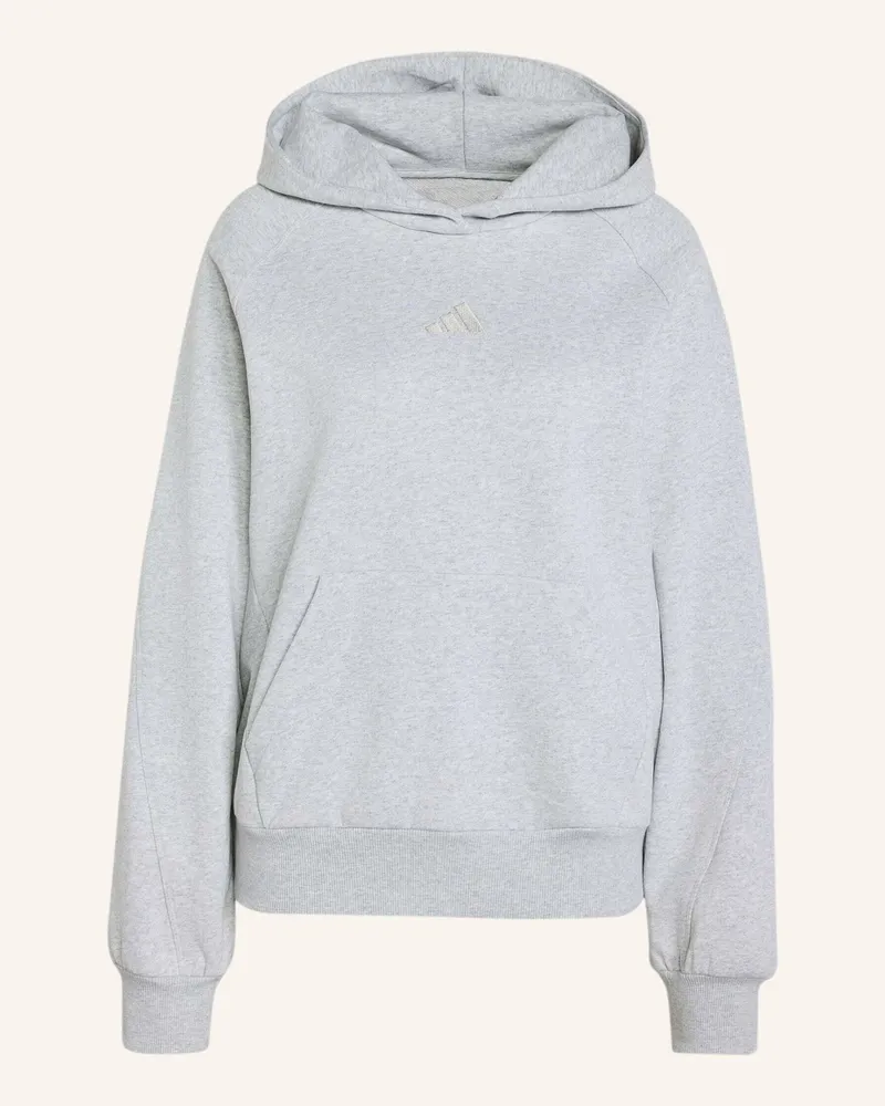 adidas Adidas Kit Hoodie, Kleines Logo grau Grau