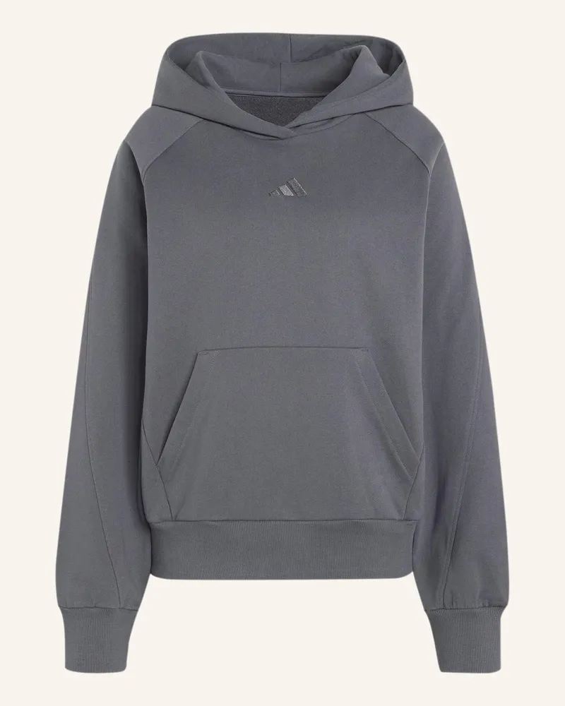adidas Adidas Kit Hoodie, Kleines Logo grau Grau