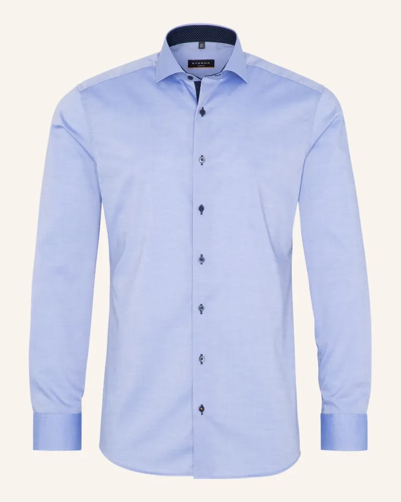 Eterna Hemd Slim Fit Blau