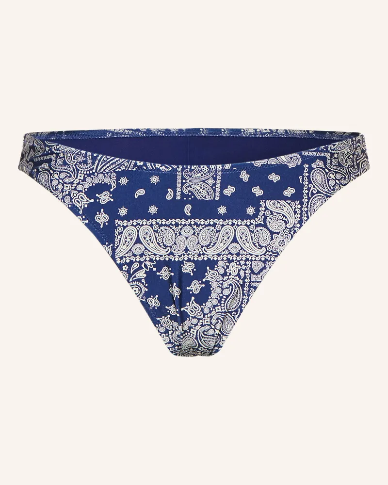 Mrs & HUGS Brazilian-Bikini-Hose blau Dunkelblau