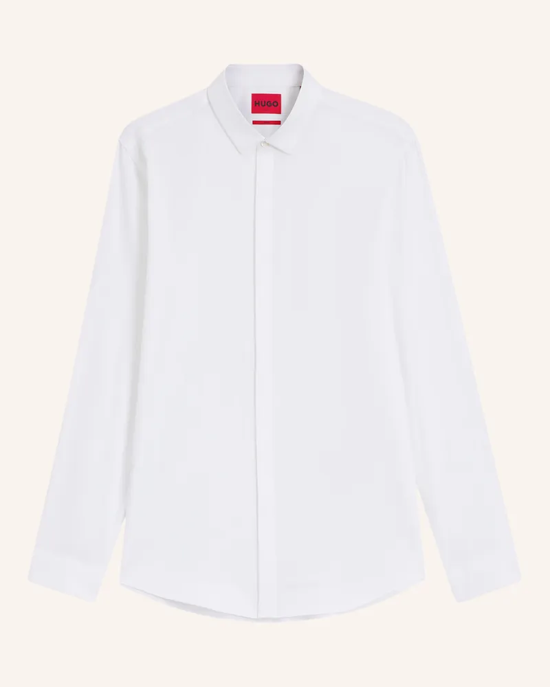 HUGO BOSS Business Hemd Ketran Slim Fit weiss Weiss