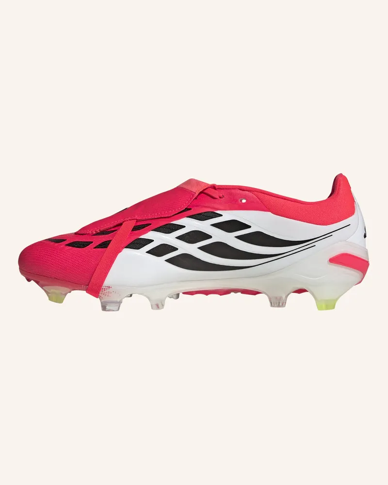 adidas Predator Pro Fold-Over Tongue Firm Ground Fussballschuh rot Schwarz