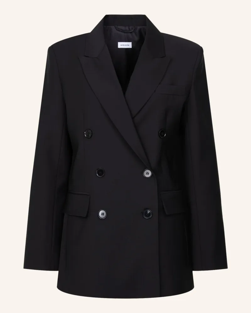 Seidensticker Blazer schwarz Schwarz