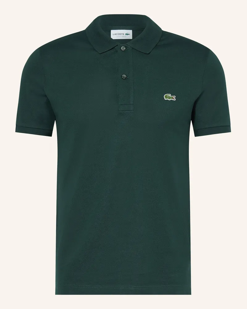 Lacoste Piqué-Poloshirt Slim Fit gruen Dunkelgrün