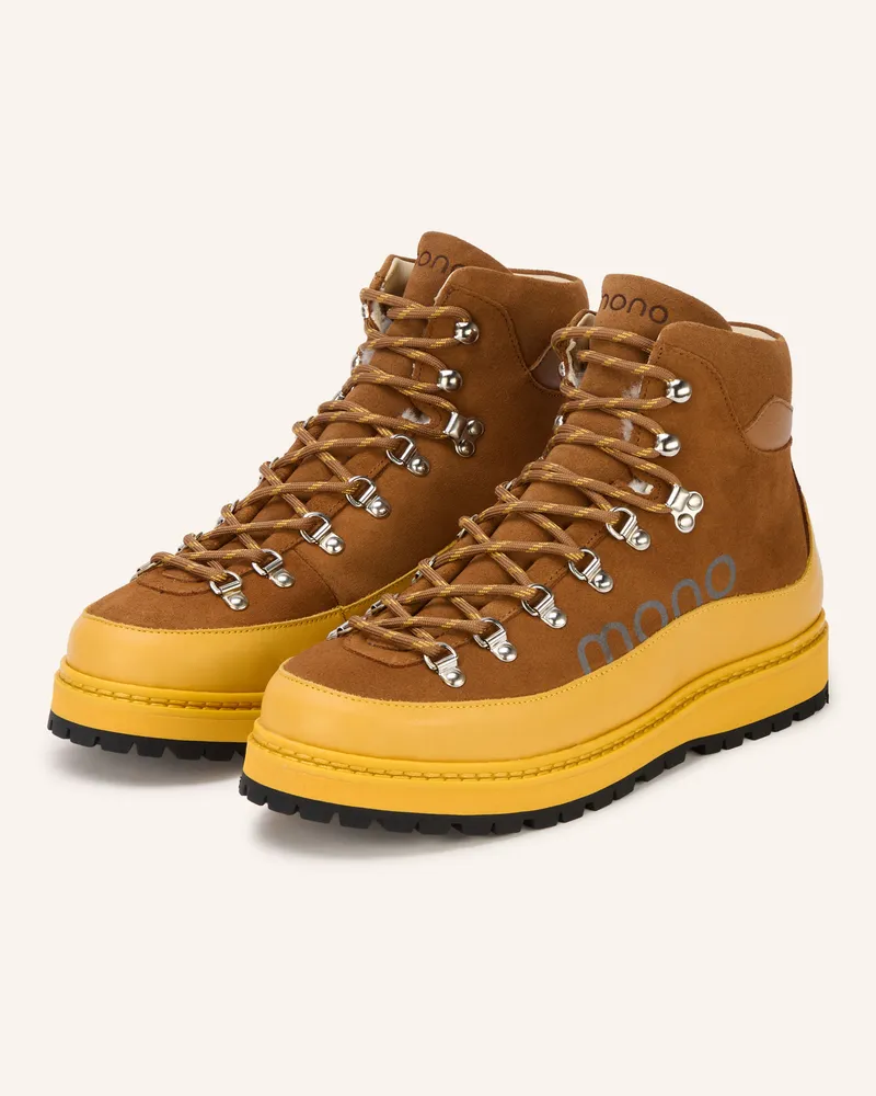 Mono Schnürboots Vidda braun Cognac