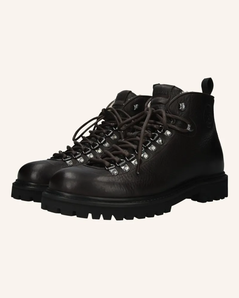 Blackstone Schnürboots braun Dunkelbraun
