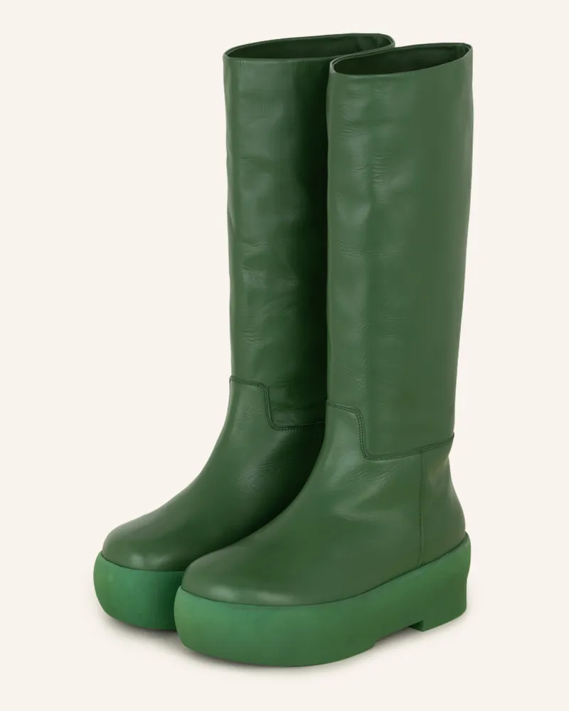 Gia Borghini Plateau-Stiefel GIA 16 Grün