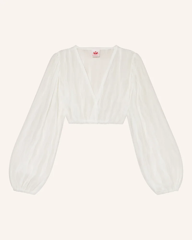 Spieth & Wensky Dirndlbluse Gesche Mit Plissees weiss Weiss