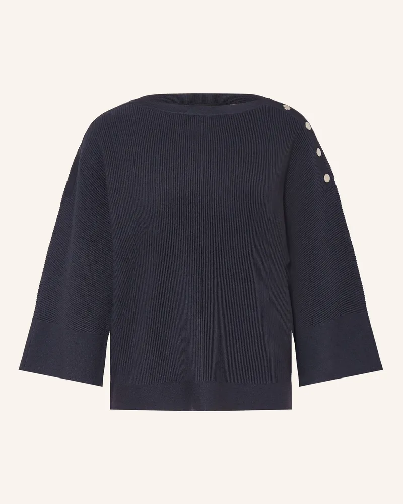 S.Oliver Pullover mit 3/4-Arm Dunkelblau