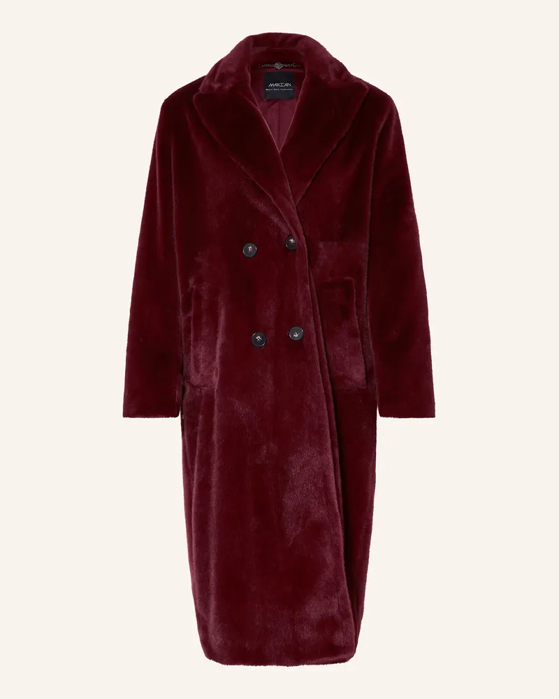 Marc Cain Kunstfell-Mantel rot 294
