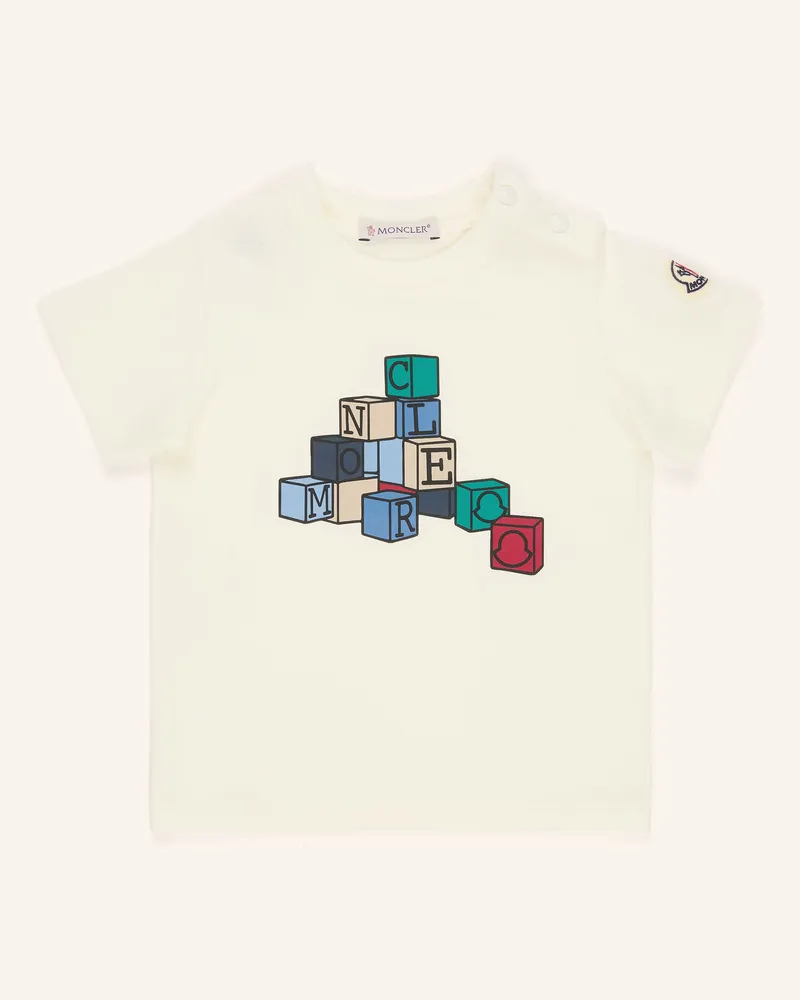 Moncler T-Shirt weiss Weiss