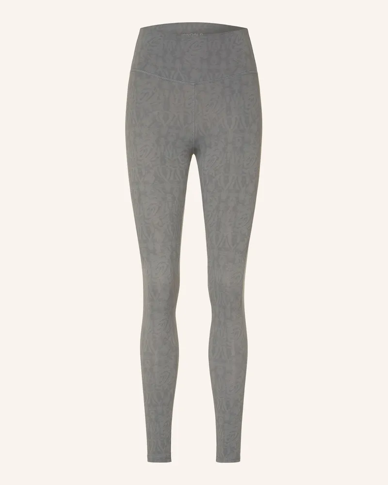 Mandala Tights Mono Printed grau Grau