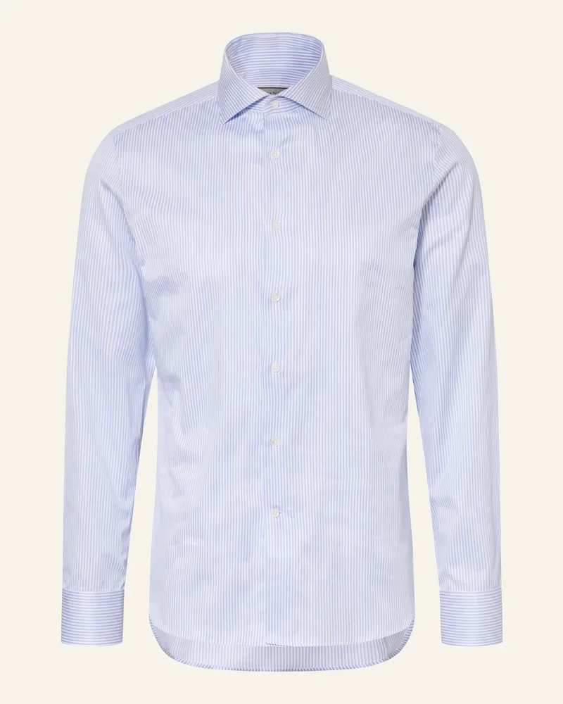 Canali Hemd Slim Fit Hellblau