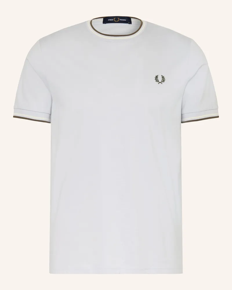 Fred Perry T-Shirt blau Blaugrau