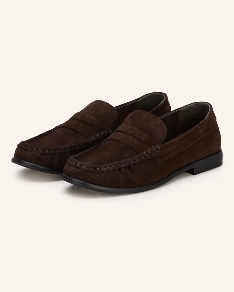 Marc O'Polo Penny-Loafer FIONA 5B Dunkelbraun