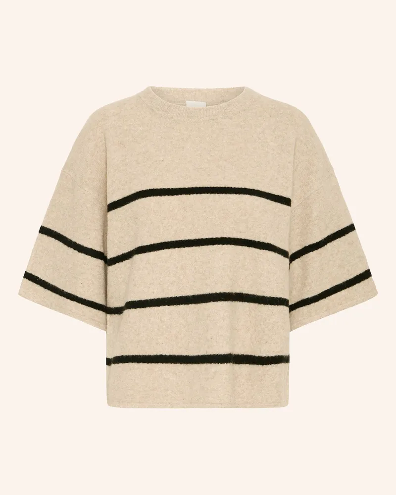 ICHI Strickshirt IHDASLIA Beige