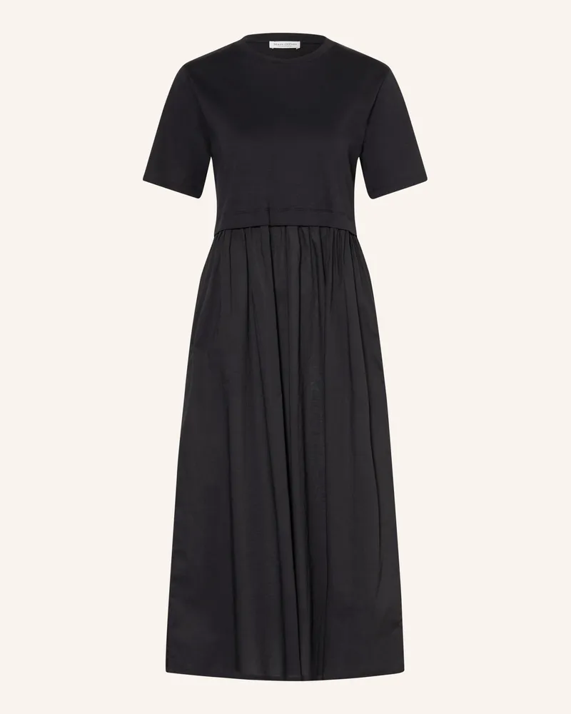 Marc O'Polo Jerseykleid schwarz Schwarz