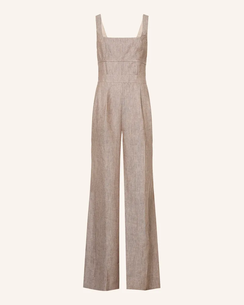Reiss Jumpsuit Flora Aus Leinen beige Beige