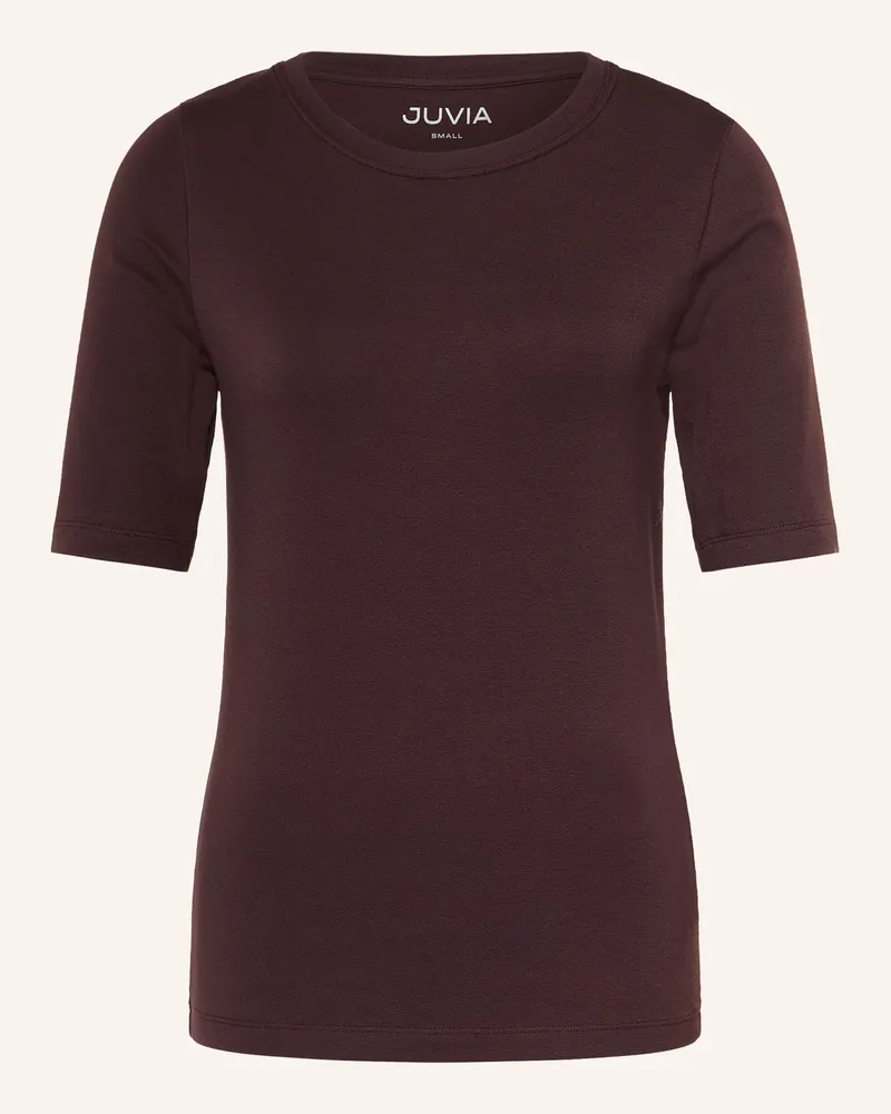 Juvia T-Shirt Jette rot Dunkelbraun