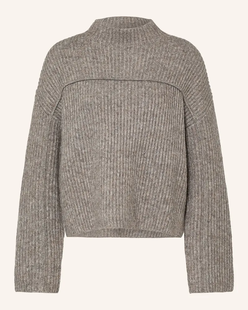 OPUS Pullover Poffa beige Braun