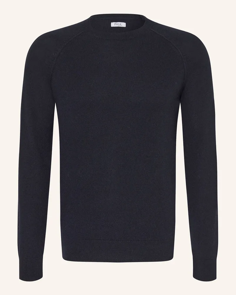 paul Cashmere-Pullover Dunkelblau