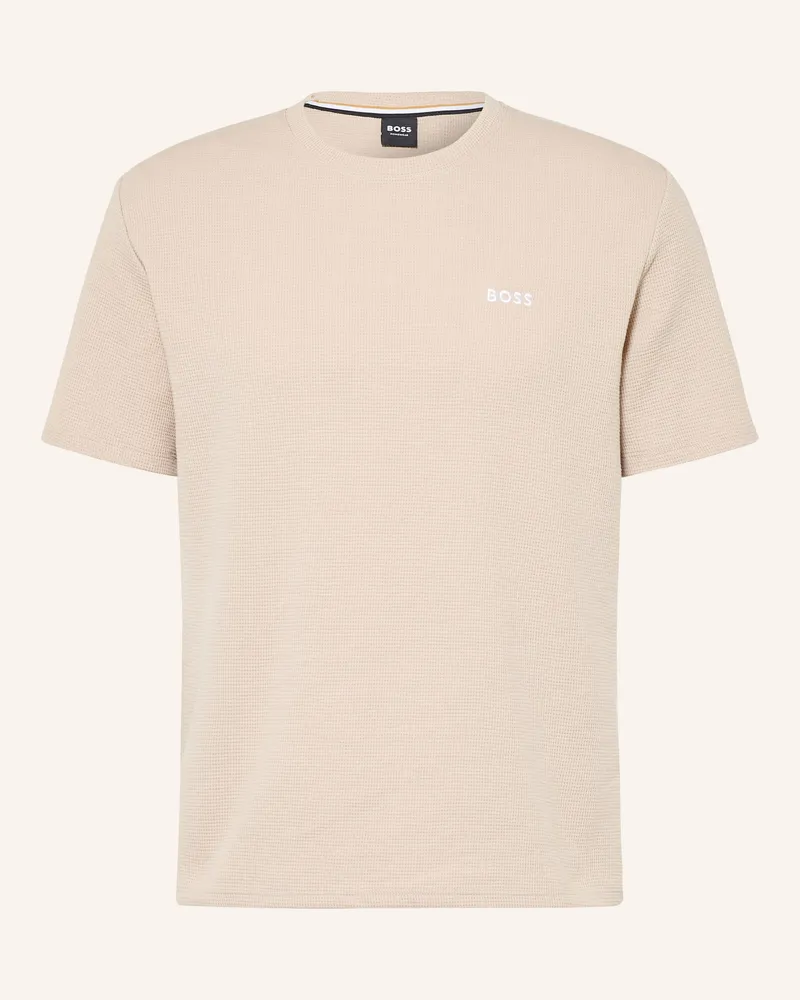 HUGO BOSS Schlafshirt beige Beige