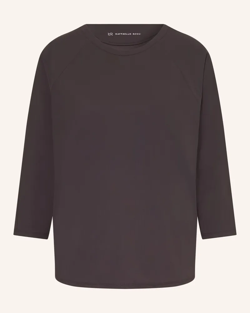 RAFFAELLO ROSSI  Shirt Grazia Mit 3/4-Arm braun Dunkelbraun